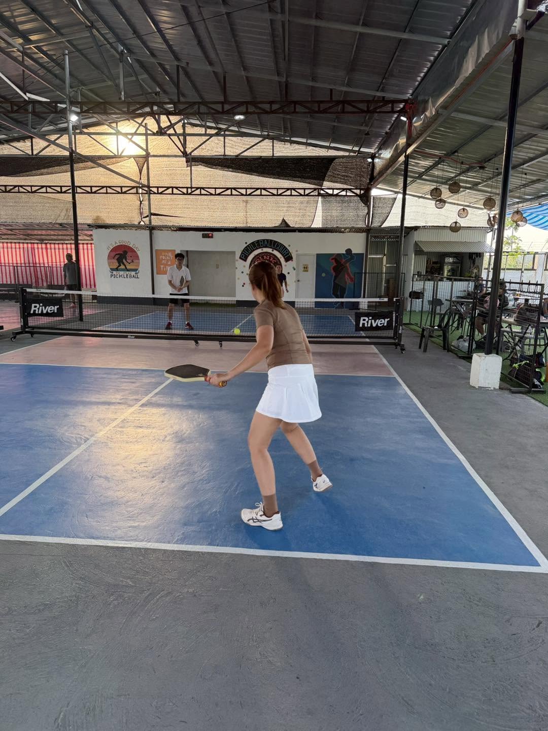 DINK Responsibly Pickleball Court