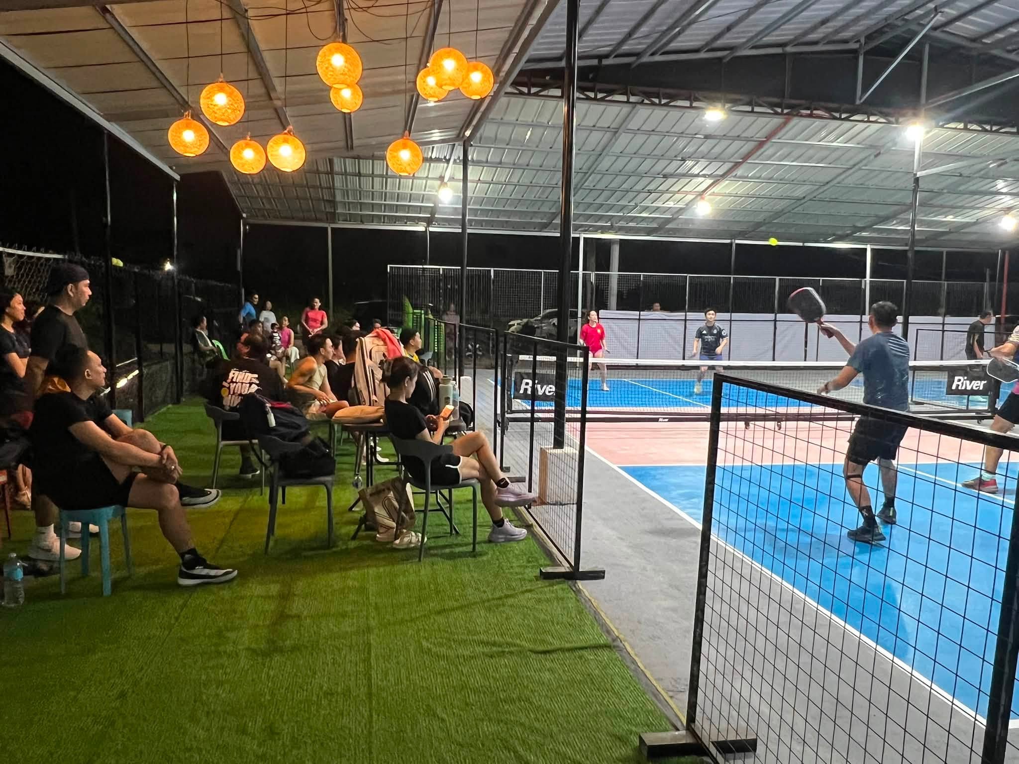 DINK Responsibly Pickleball Court