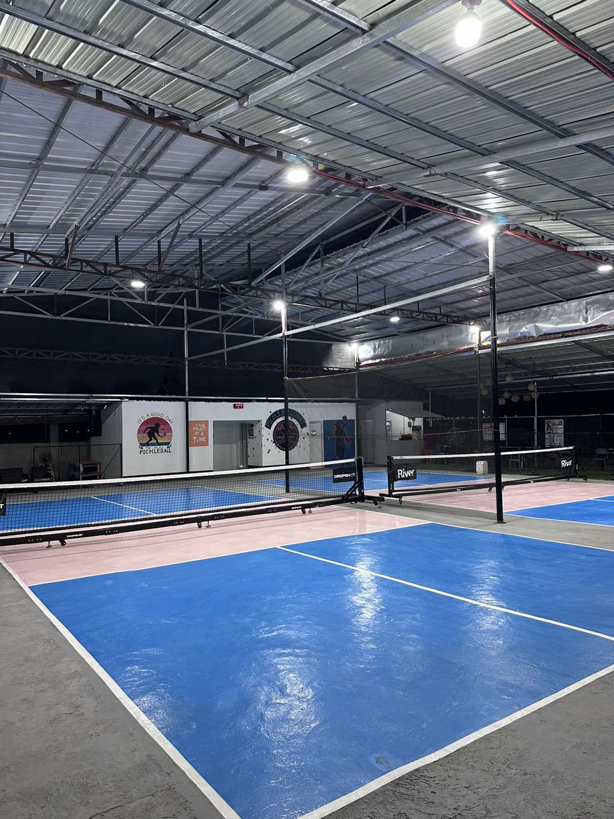 DINK Responsibly Pickleball Court