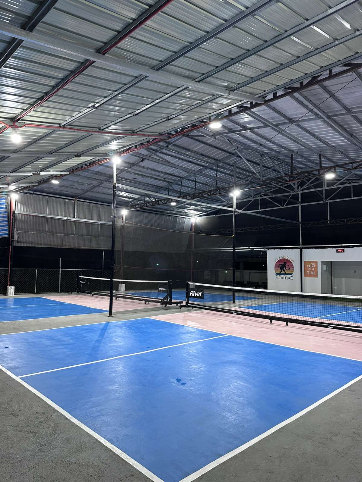 DINK Responsibly Pickleball Court
