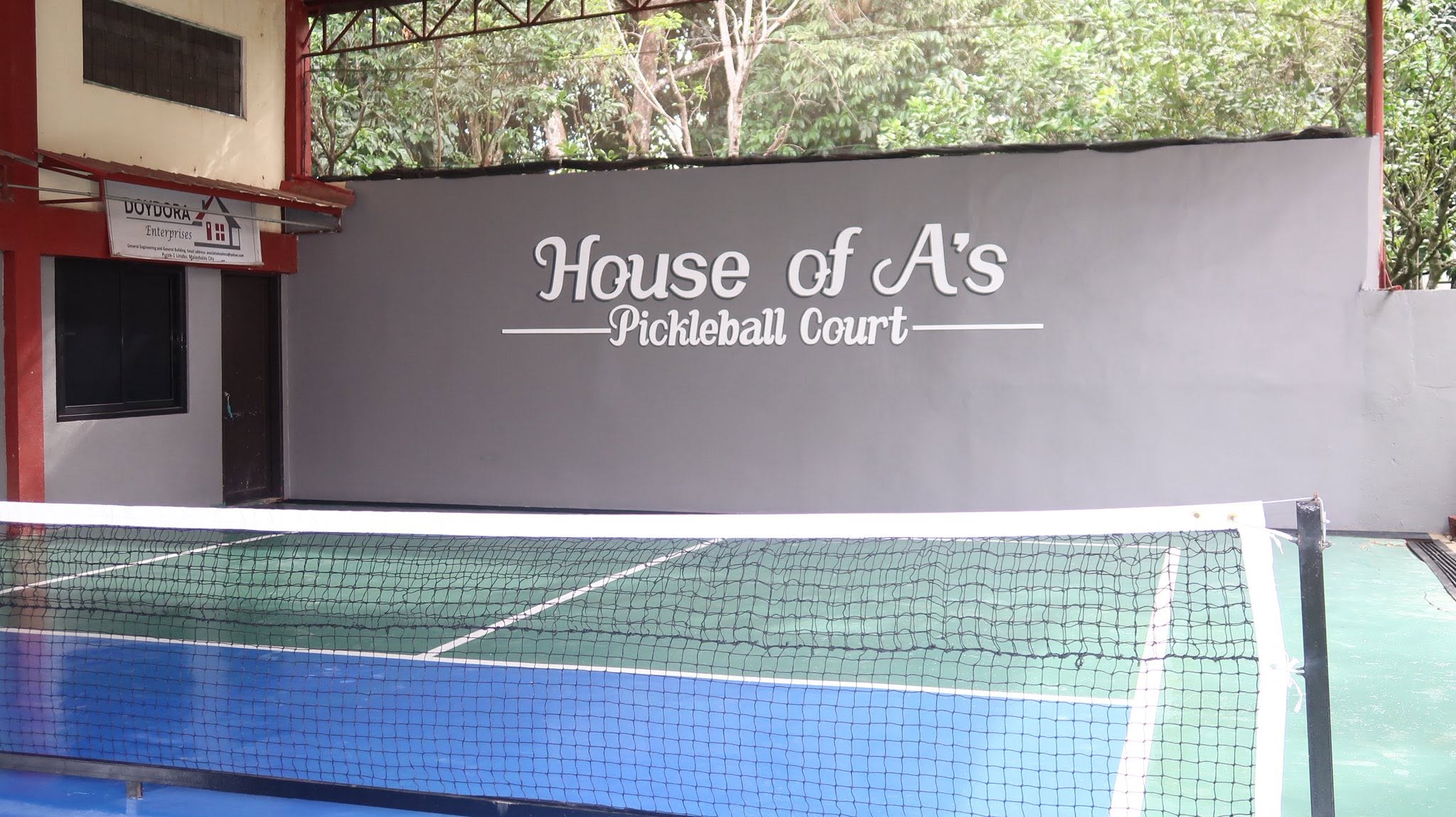 House of A's Pickleball Court